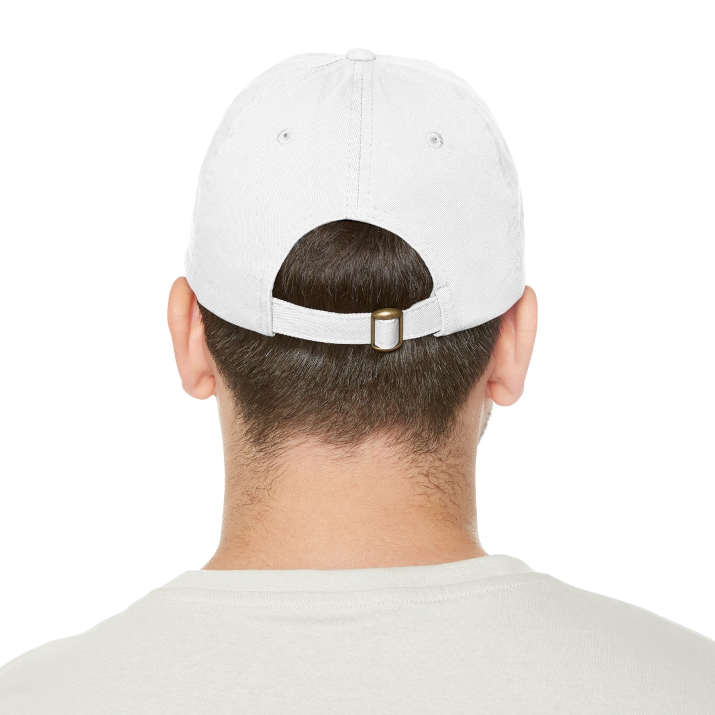 Encouragement Dad Hat with Leather Patch - Inspirational Gift for Dads