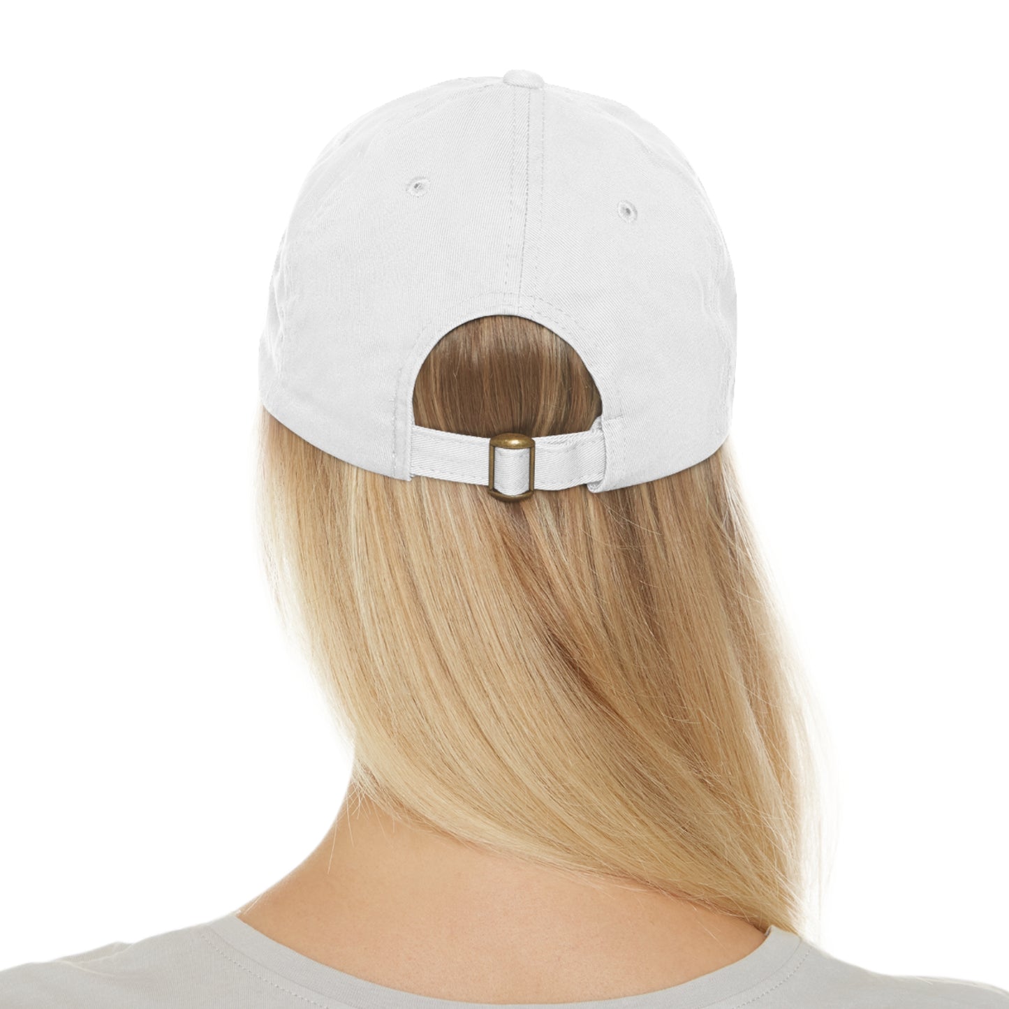 Encouragement Dad Hat with Leather Patch - Inspirational Gift for Dads